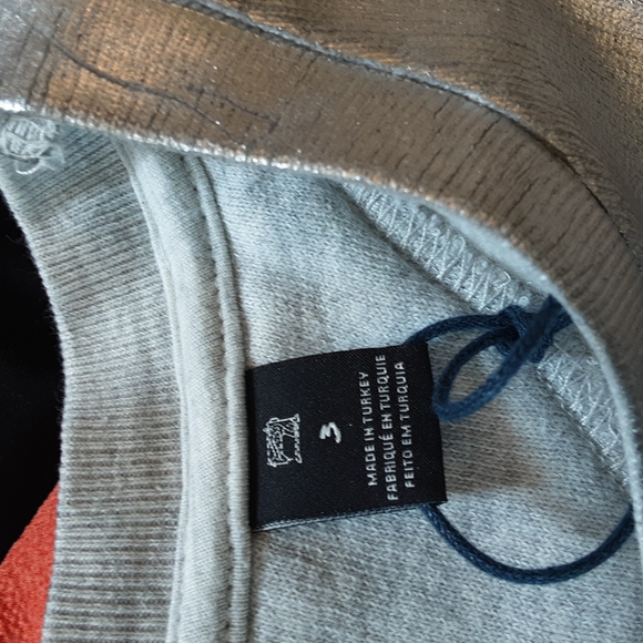 ๐๐๐ NWT Scotch & Soda Silver Sweatshirt Top - Picture 6 of 10